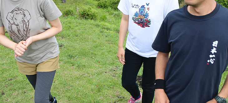 【登山レポ】モンベル寄付つきTシャツ大集合！鍋焼きうどんを目指して登山で学ぶ処世術