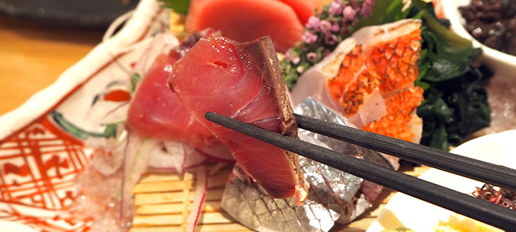 新鮮なカツオが！サバが！アンコウまで！築地で売れ残ったワケありの魚がおいしくお得に食べられる「魚治」に行ってきた！