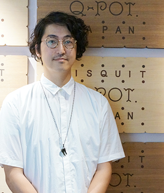 Q-pot.デザイナー　ワカマツタダアキ