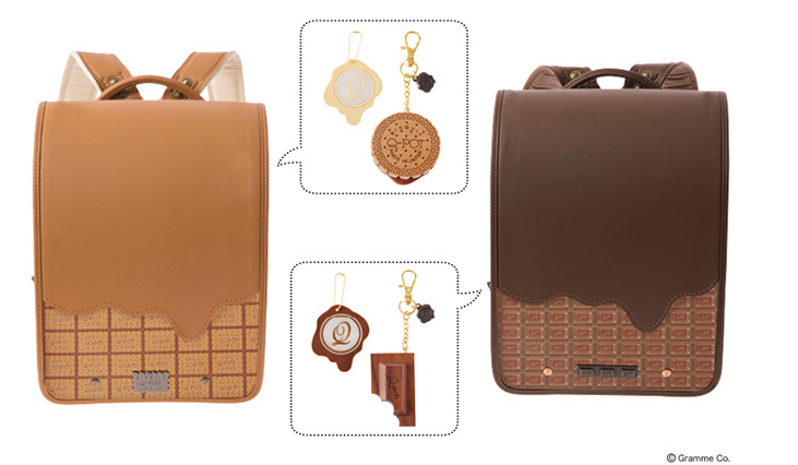 “子ども達から子ども達へ笑顔の連鎖が広がりますように”そんな想いを込めたスイートなランドセルは、現在も販売中。売上の一部は国連WFPに寄付される。